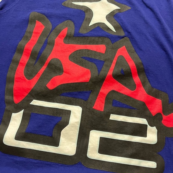 Rare Stephen Sprouse For Target USA Americaland VTG Tank Top Shirt Men Size XXL - Picture 3 of 8